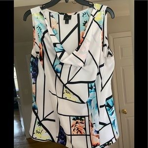 Worthington Cowl Neck Tank Top Large